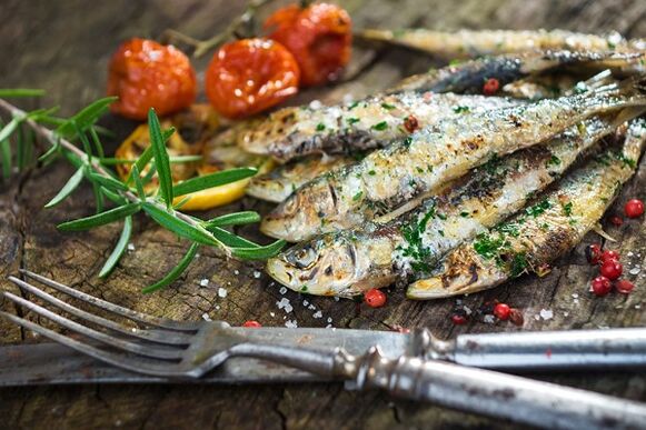 Fish in the male diet is an important product for lasting potency