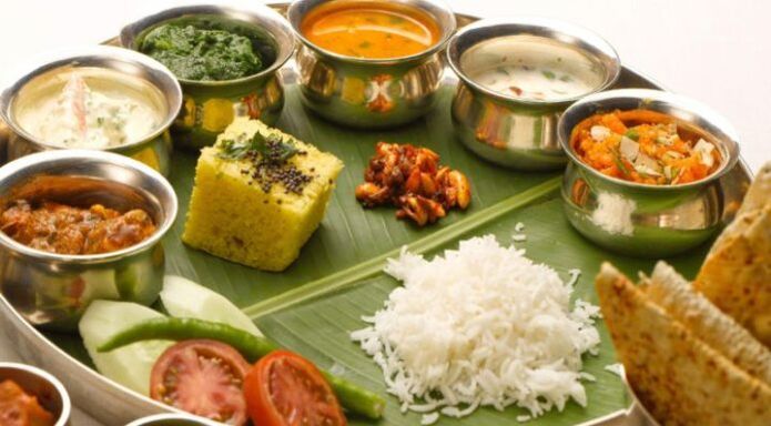 menu options for that day